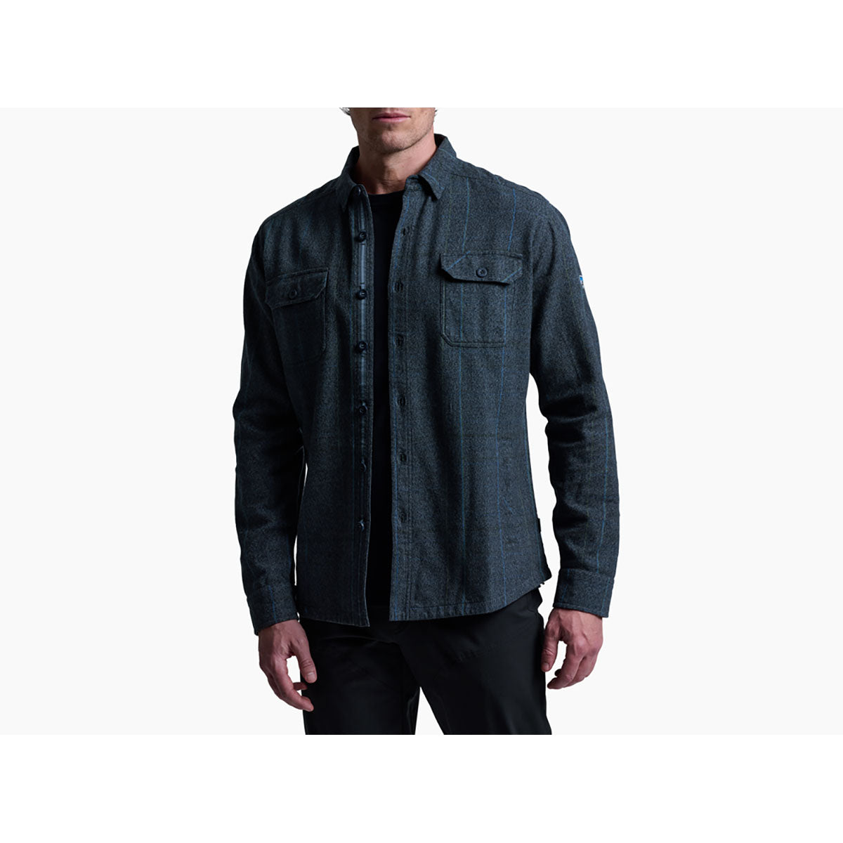 Kuhl Mens Deviatr Shirt-Jac Blue agoon / L