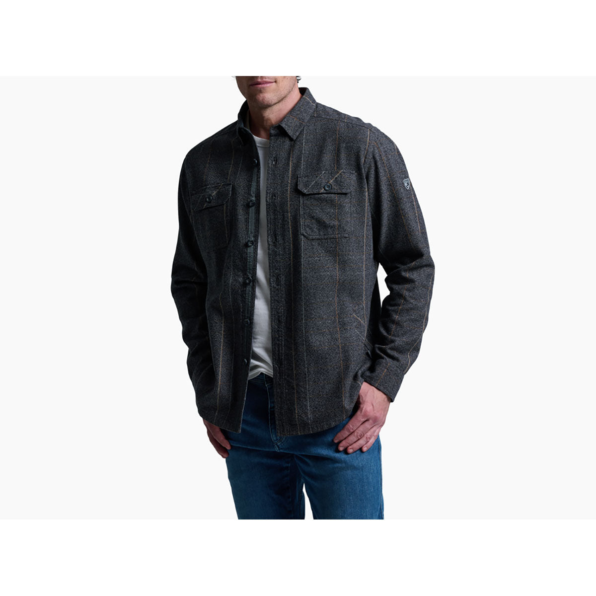 Kuhl Mens Deviatr Shirt-Jac Pirate Black