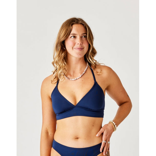 Carve Designs Womens Dahlia Top Navy