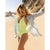 Carve Designs Womens Serenity Compression One Piece Limeade