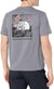 The North Face Men's S/S Box NSE Tee TNF Medium Grey Heather/TNF Black Trail Glow Print