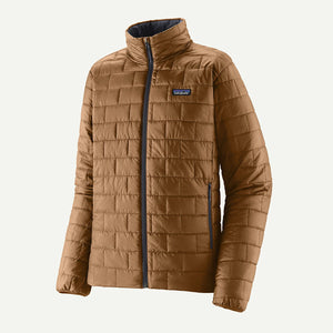 Patagonia Mens Nano Puff Jacket Deer Brown