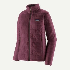 Patagonia Womens Nano Puff Jacket Berry Fig