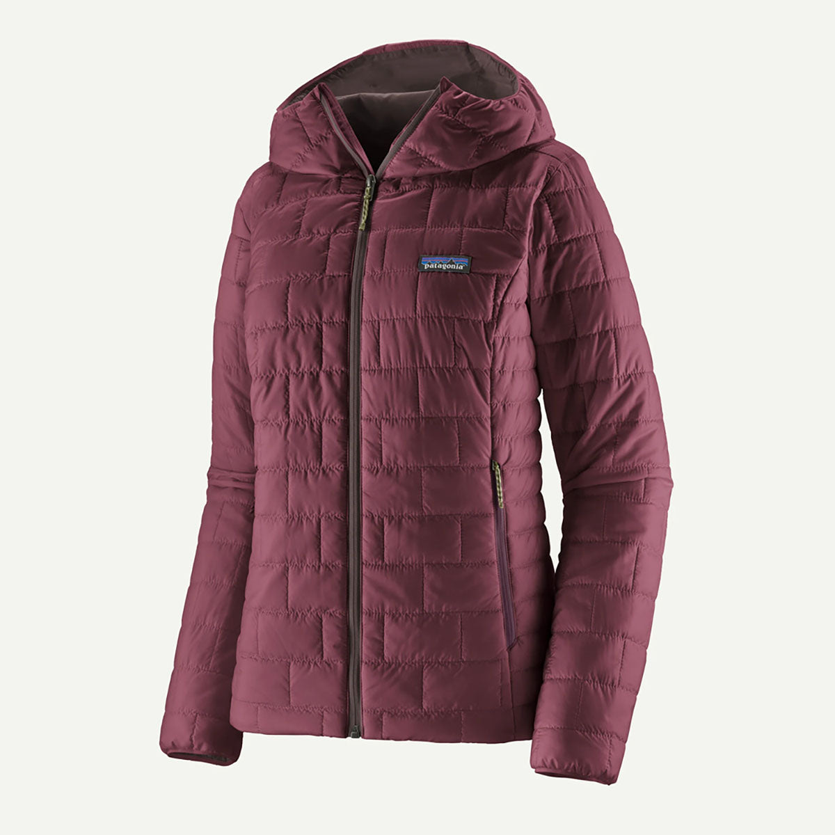 Patagonia Womens Nano Puff Hoody Berry Fig
