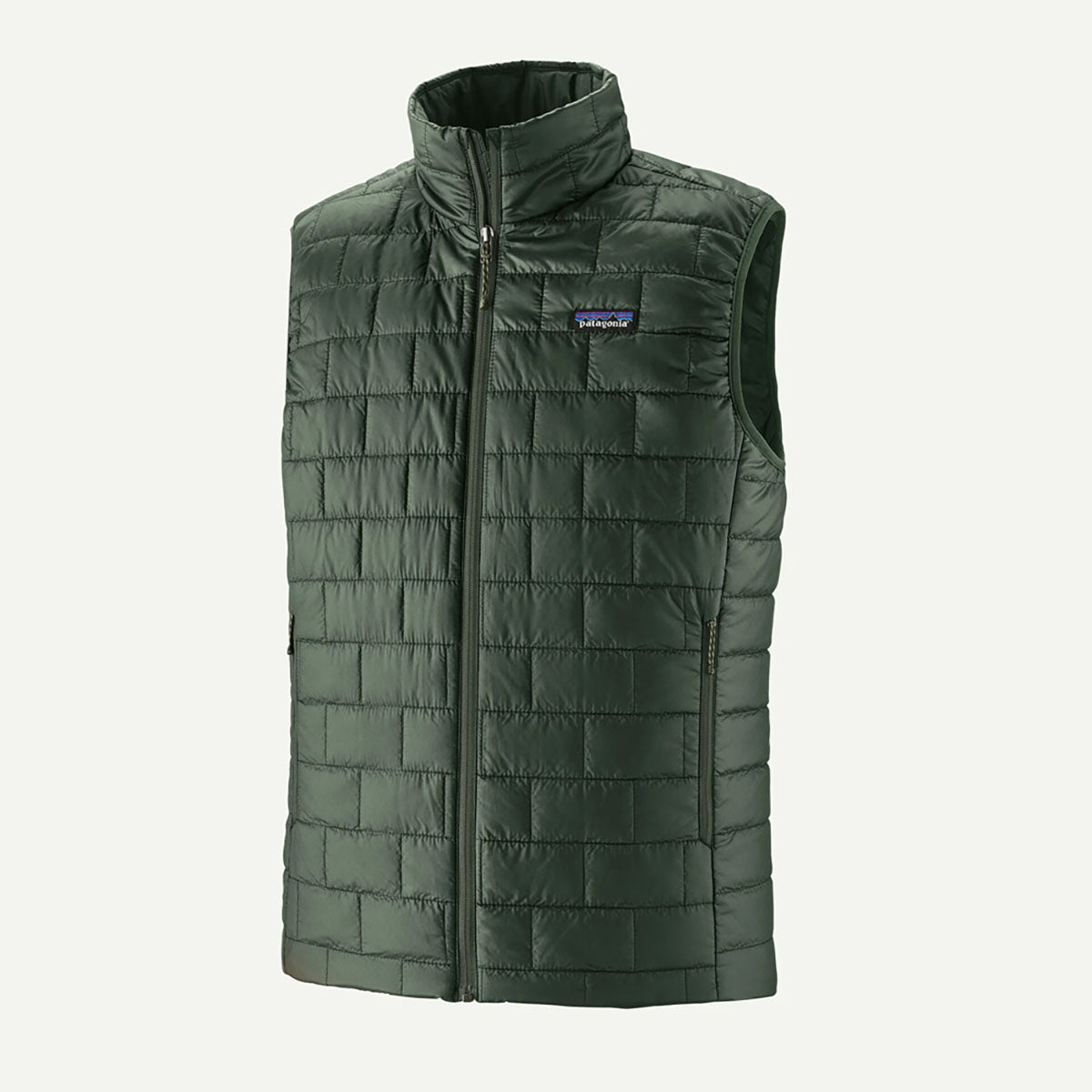 Patagonia Mens Nano Puff Vest Treeline Green
