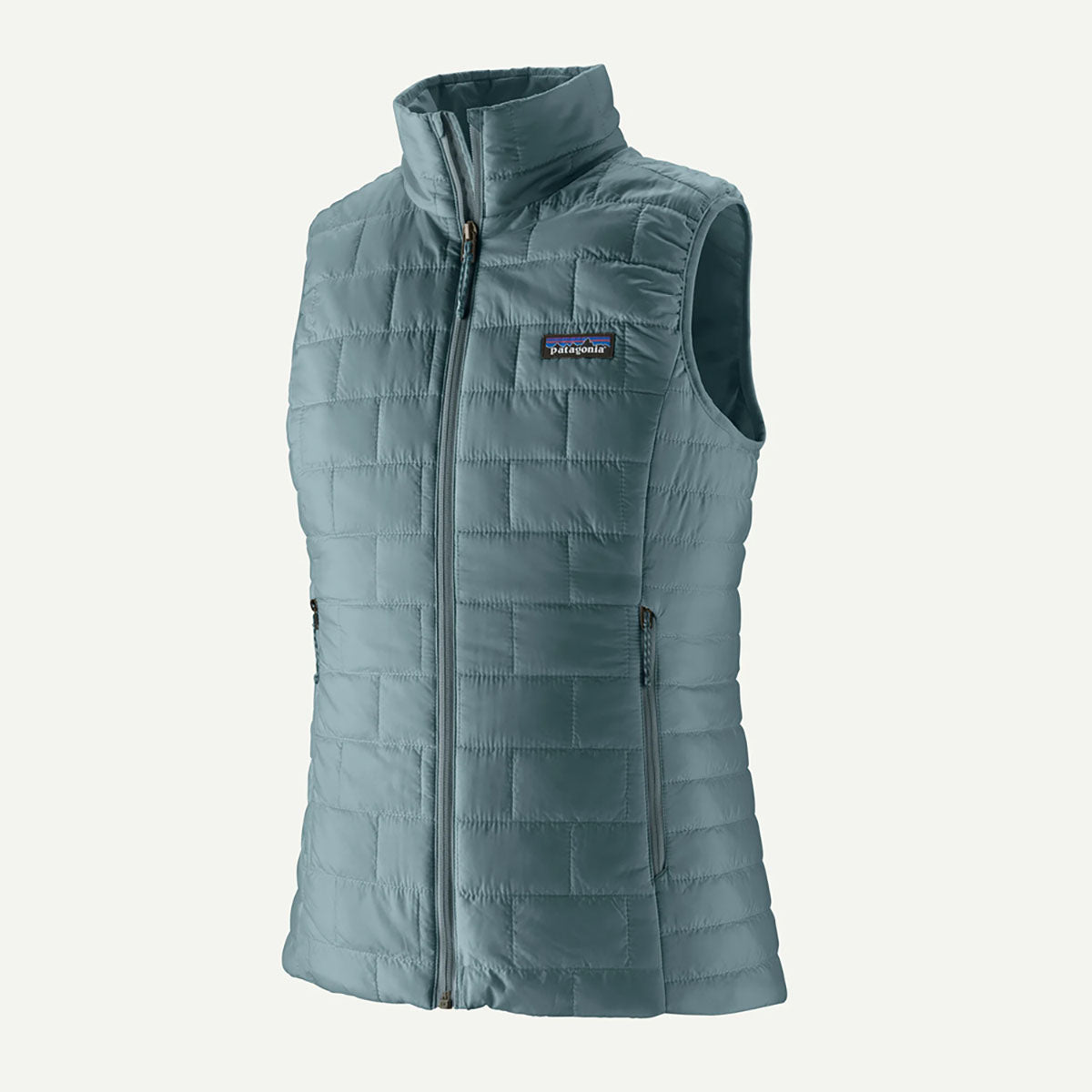 Patagonia Womens Nano Puff Vest Blue Sage