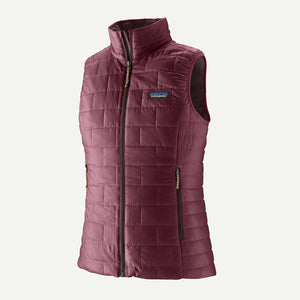 Patagonia Womens Nano Puff Vest Berry Fig