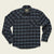 Howler Brothers Men's Harkers Flannel Shirt BLK Mette Plaid:Nightshade