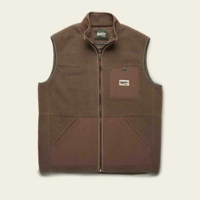 Howler Brothers Men&#39;s Chisos Fleece Vest TEA Cedar