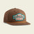 Howler Brothers Los Hermanos Badge Snapback Los Hermanos Badge: Cinder