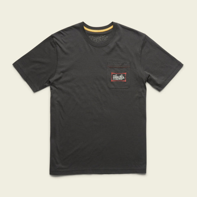 Howler Brothers Mens Select Pocket T-Shirt HCL Howler Classic: Antique Black
