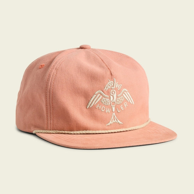 Howler Brothers Unstructured Snapback Fresh Catch : Dusty Pink