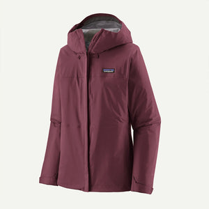 Patagonia Womens Torrentshell 3L Rain Jacket Berry Fig