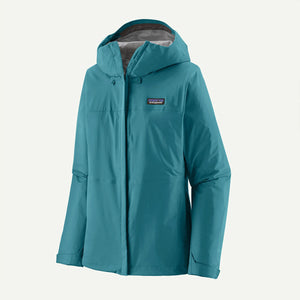 Patagonia Womens Torrentshell 3L Rain Jacket Glacial Blue