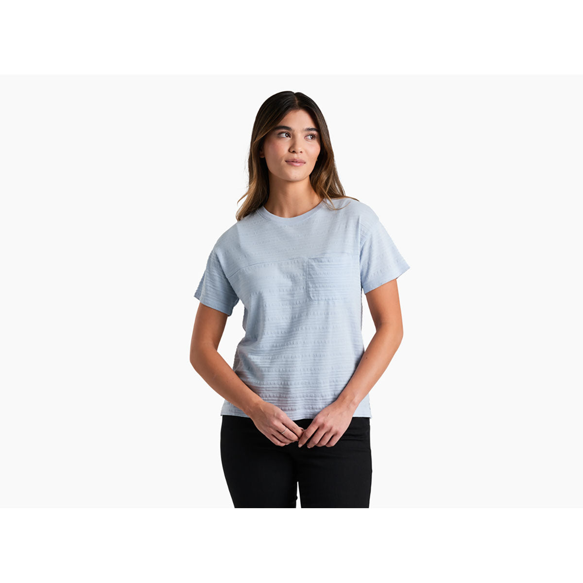 Kuhl Womens Willa Pocket Short Sleeve Bluebell