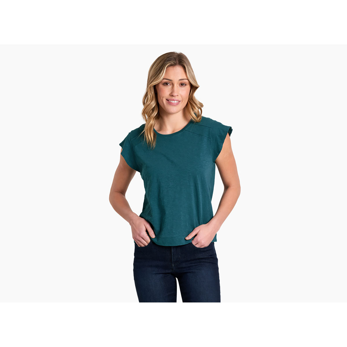 Kuhl Womens Shilo Short Sleeve Everglade