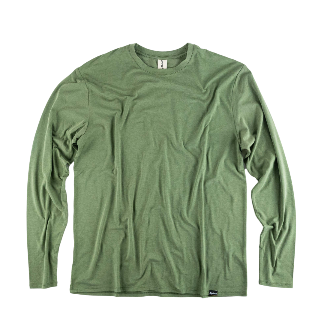 Fayettechill Men's Hobbs LS Tee Mossy Green