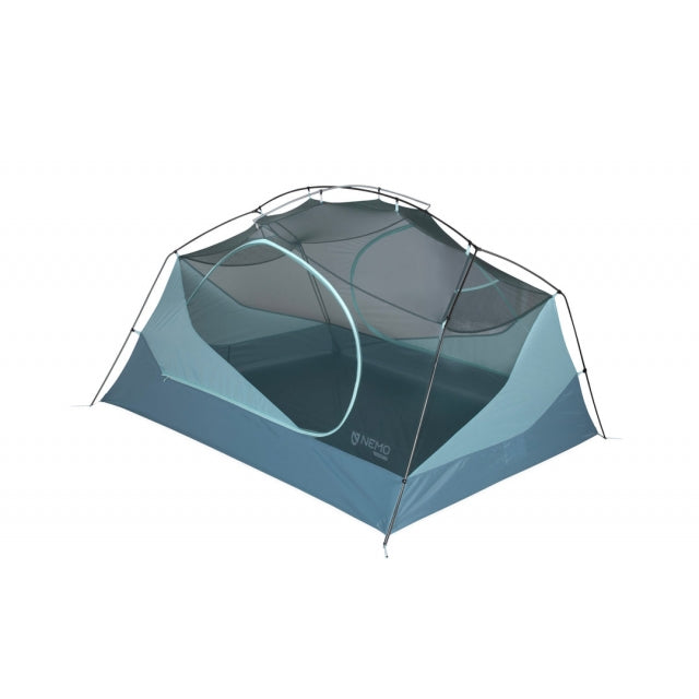 NEMO Aurora 2-Person Backpacking Tent &amp; Footprint Frost/Silt