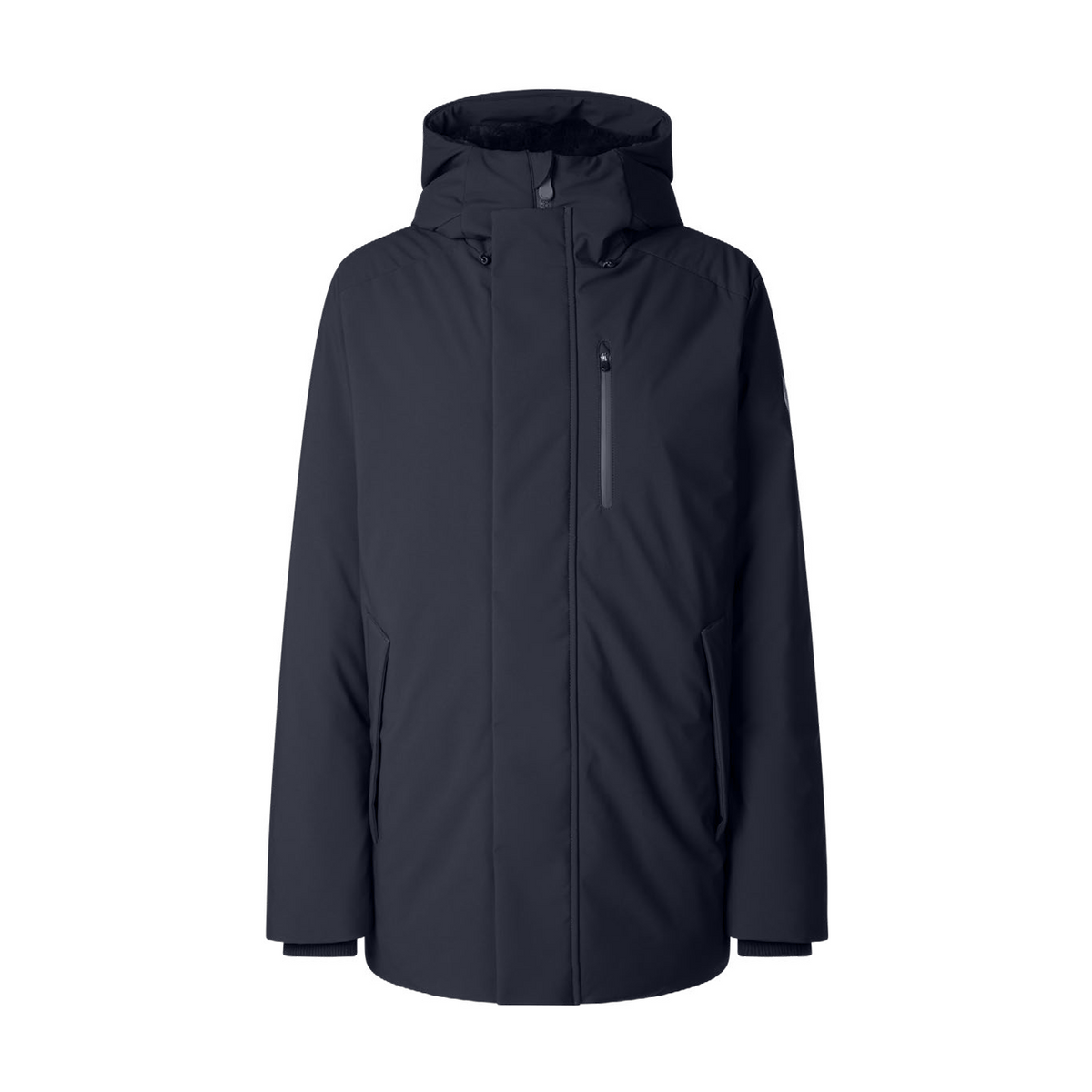 Save the Duck Men&#39;s Antoine Hooded Parka Blue Black