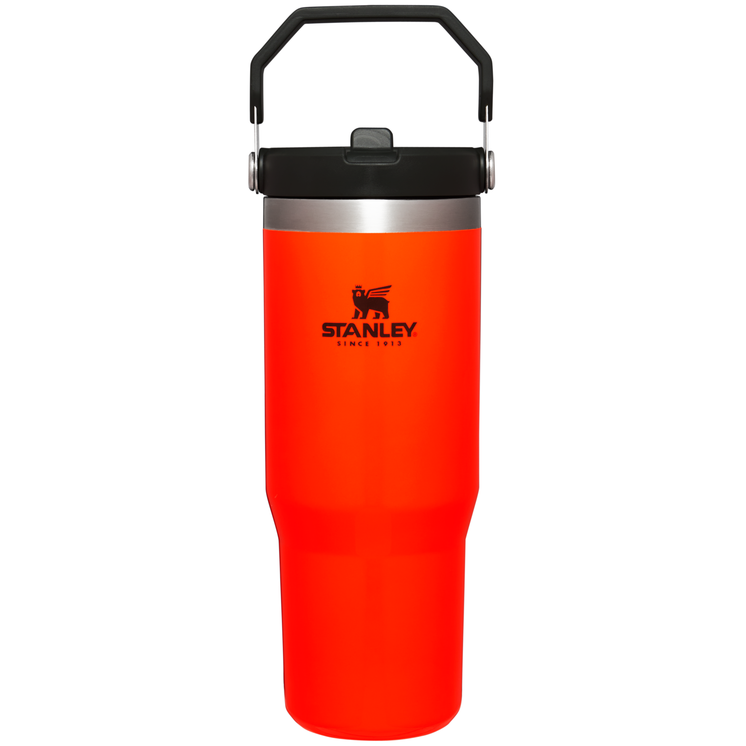 Stanley The IceFlow Flip Straw Tumbler 30oz Blaze Orange