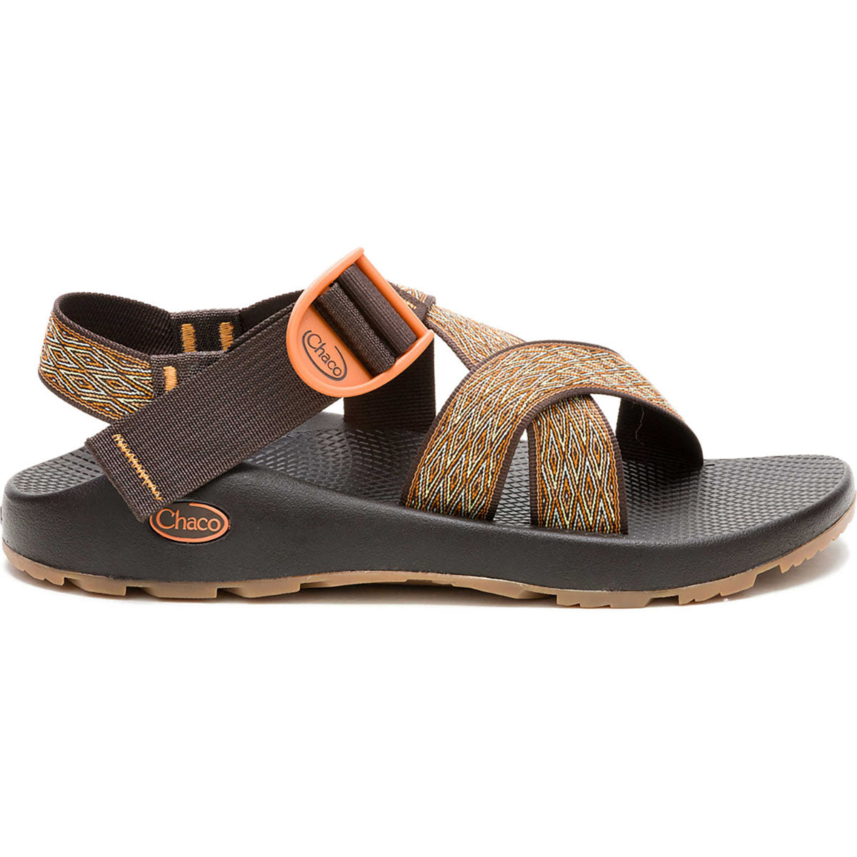 Chaco Mens Mega Z/1 Wide-Strap Classic Sandal Summit Coffee