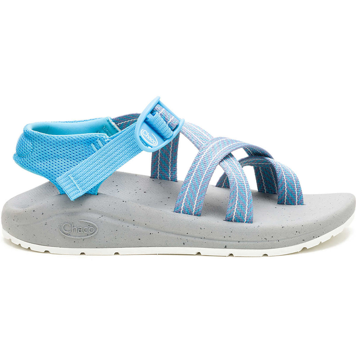 Chaco Womens CushZ Toe-Loop Extra Cushioned Sandal Frond Pacific