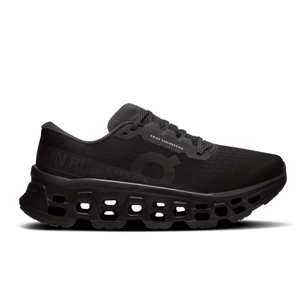 On Running Womens Cloudmonster 3 Black | Black