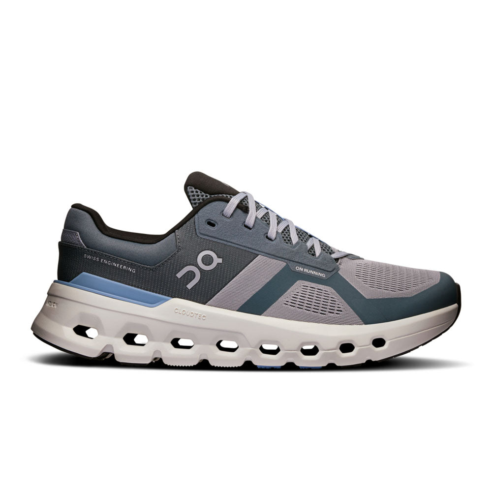 On Running Mens Cloudrunner 2 Alloy | Chambray