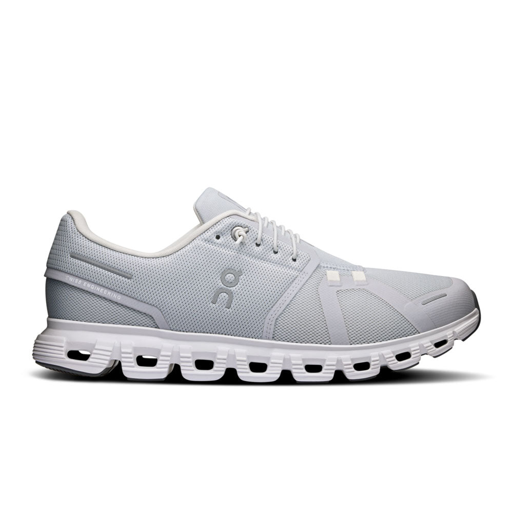 On Running Mens Cloud 6 Glacier | White