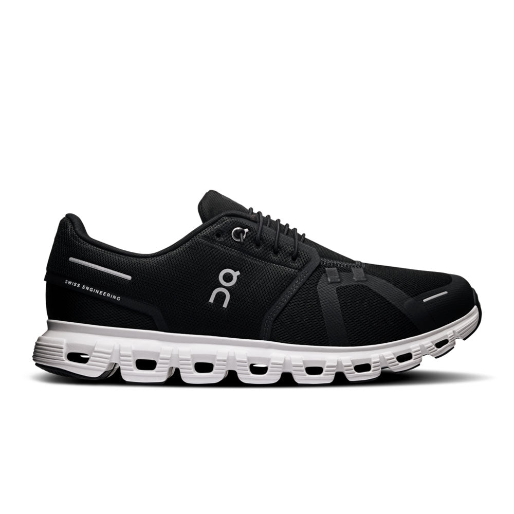 On Running Mens Cloud 6 Black | White