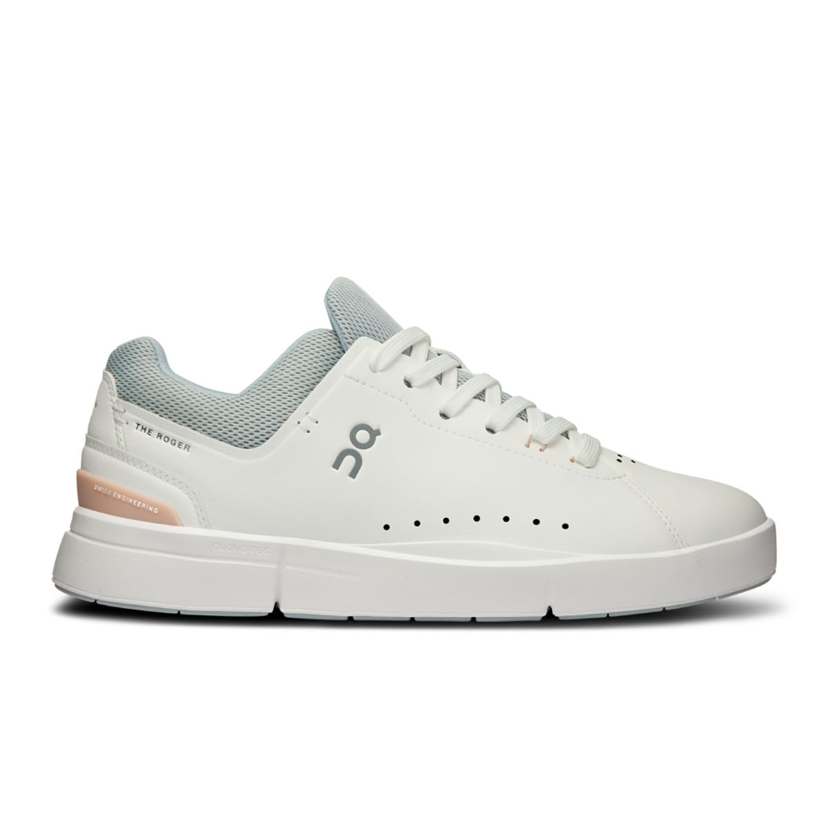 On Running Womens The ROGER Advantage 2 White | Rosehip