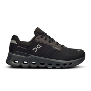 On Running Womens Cloudrunner 2 Waterproof Magnet/Black