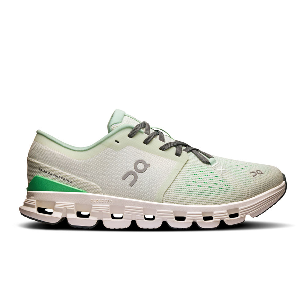 On Running Womens Cloud X 4 Aloe | Honeydew