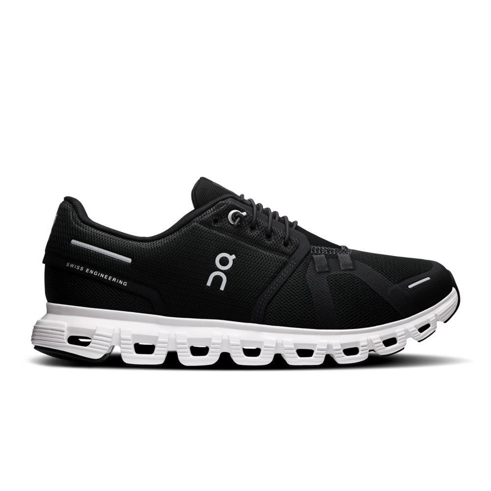 On Running Womens Cloud 6 Black | White