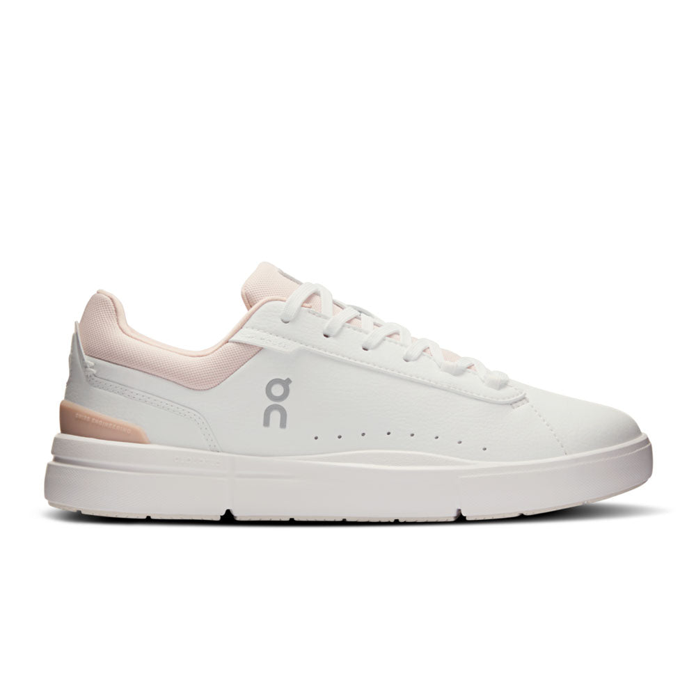 On Running Womens THE ROGER Advantage White | Rosehip