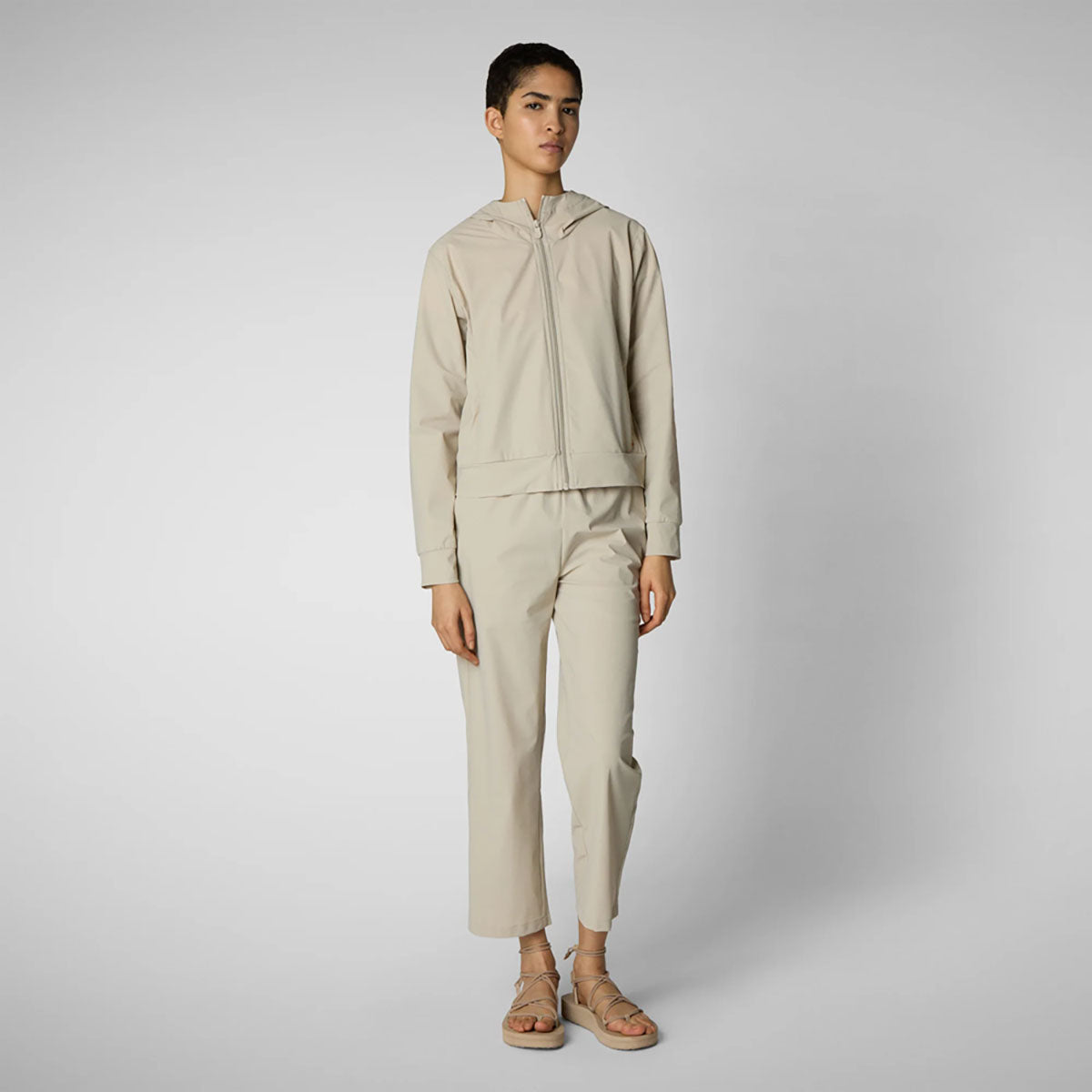 Save the Duck Womens Pear Sweatshirt Rainy Beige