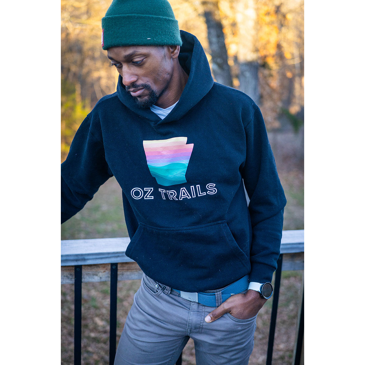 OZ Trails Heading Home Hoodie Black