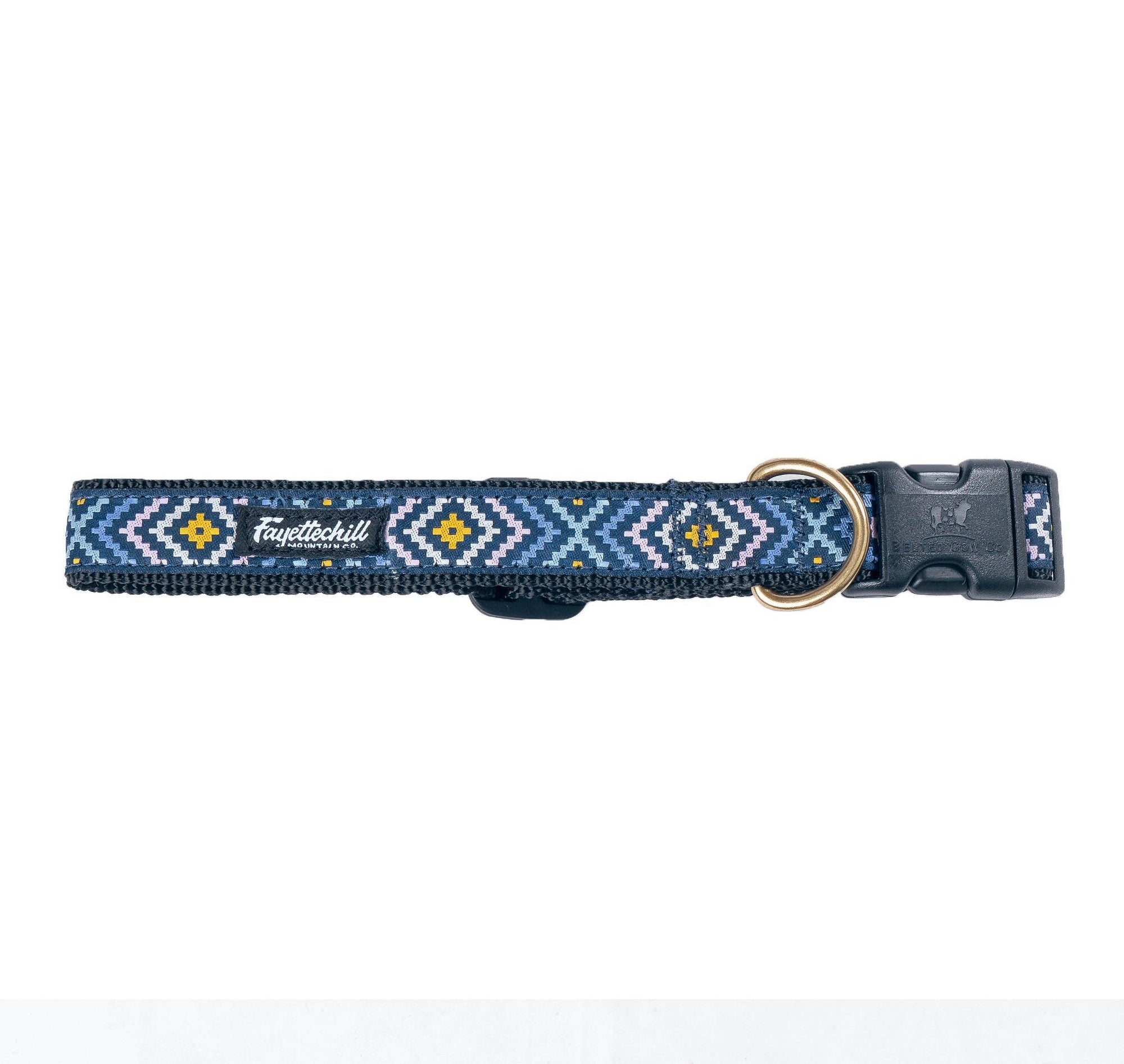 Fayettechill Dakota Dog Collar Black/Purple