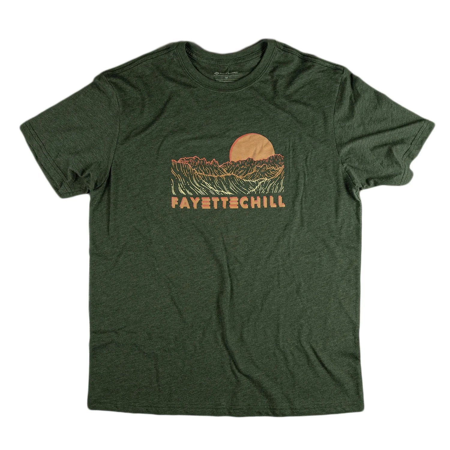 Fayettechill Twilight Short Sleeve Heather Dark Army Cot