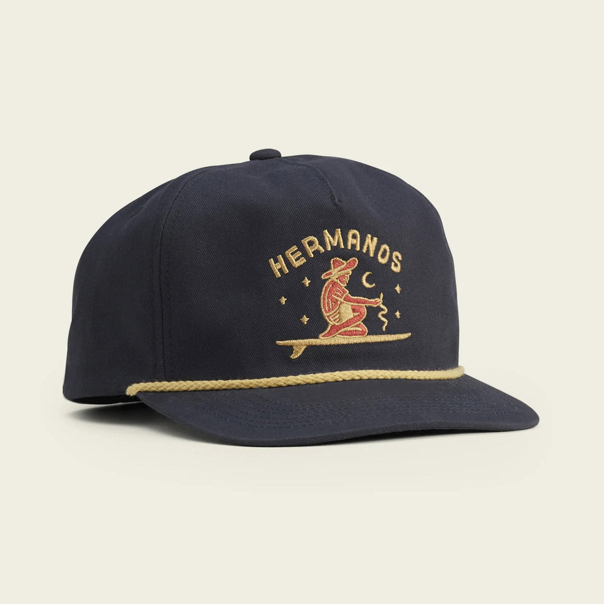 Howler Brothers Unstructured Snapback Ocean Offerings: Navy Twill
