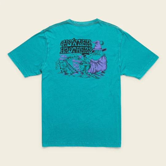 Howler Brothers Mens Cotton T Sorcerer: Ultramarine