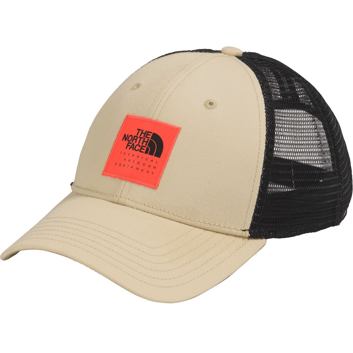 The North Face Mudder Trucker Gravel/Retro Orange/Coordinates Graphic