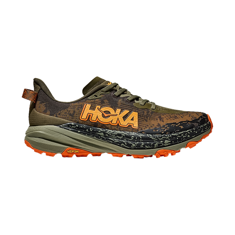 Hoka Mens Speedgoat 6 Antique Olive / Squash