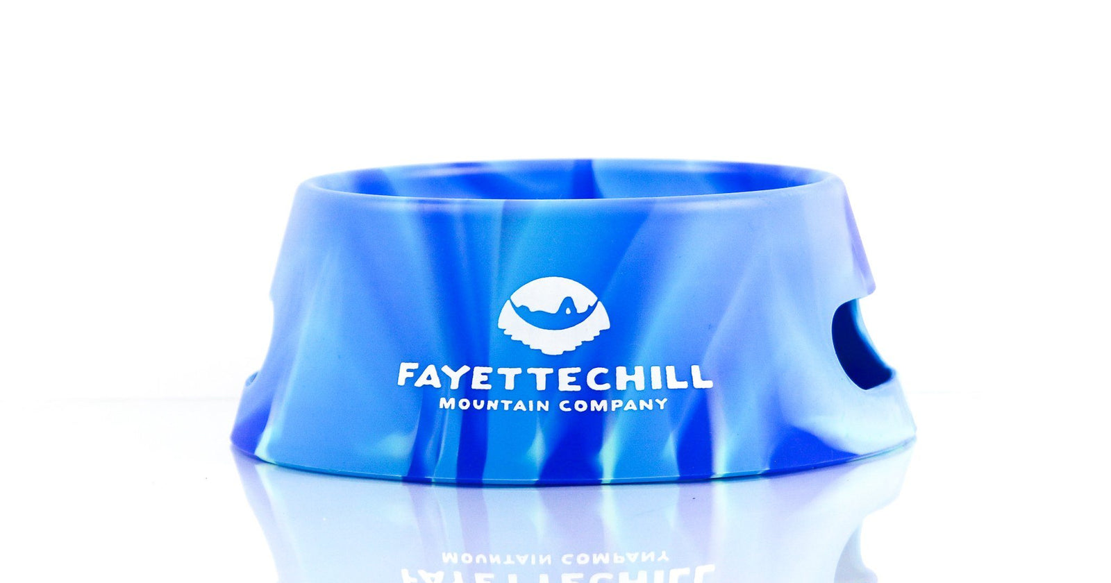 Fayettechill Silipint Dog Bowl Arctic Sky