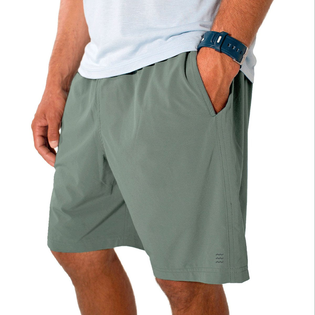 Free Fly Apparel Men's Breeze Short - 8" Glades Green