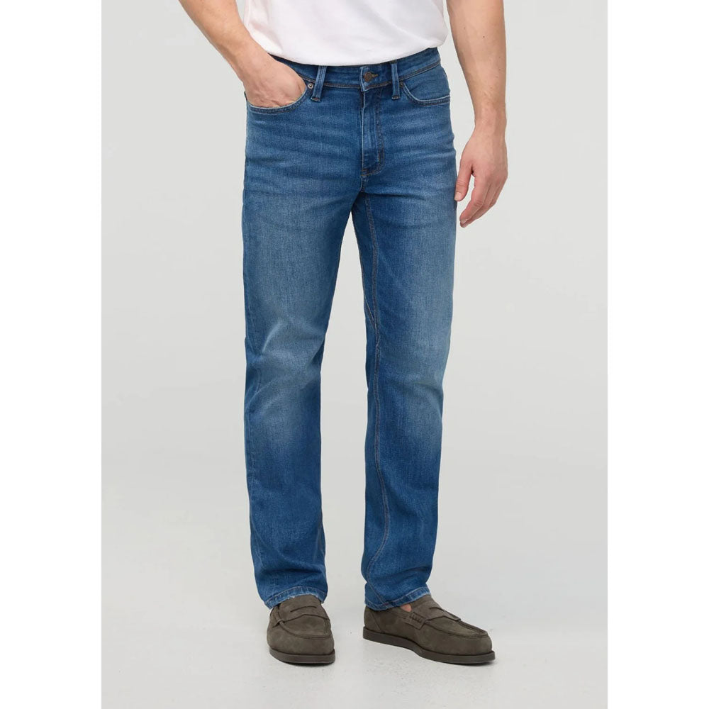DU/ER Mens Performance Denim+ Straight 32 Alpine Indigo