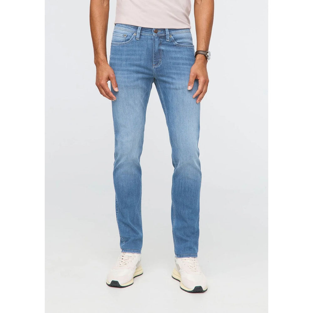 DU/ER Mens No Sweat Denim Slim Straight 34 Vintage Seaside