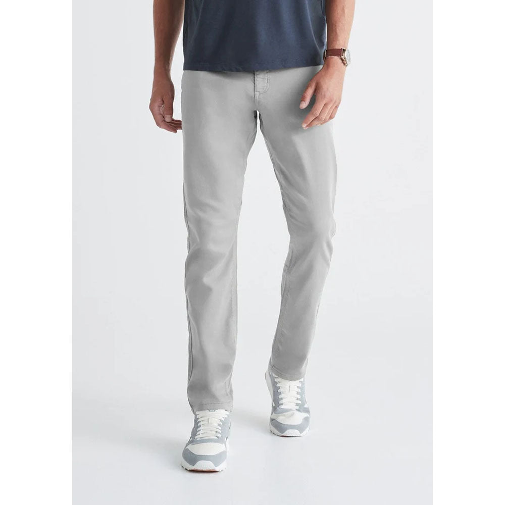 DU/ER Men&#39;s No Sweat Pant Relaxed - 32&quot; Inseam Fog