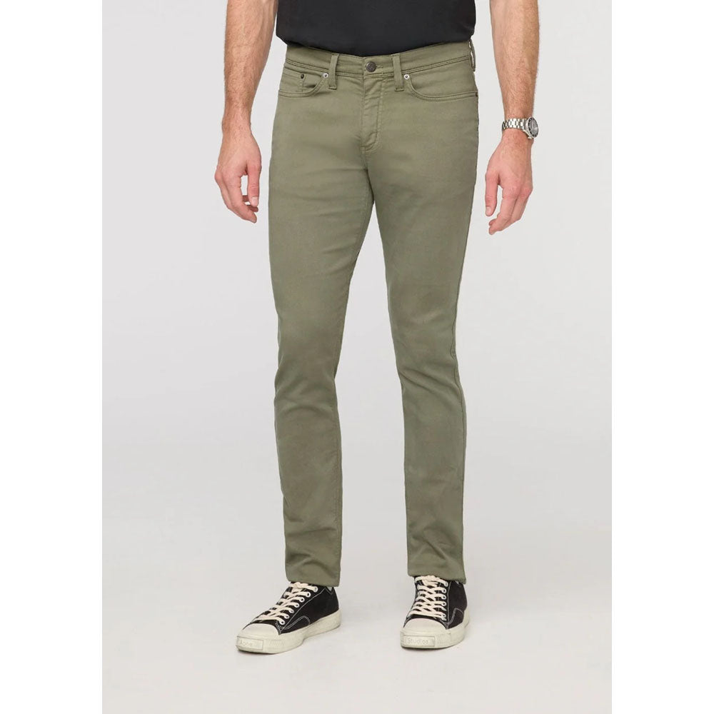 DU/ER Mens No Sweat Slim - 34 Inseam Light Fern