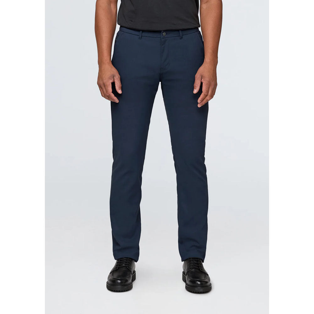 DU/ER Mens NuStretch Relaxed Taper Trouser 32 Navy